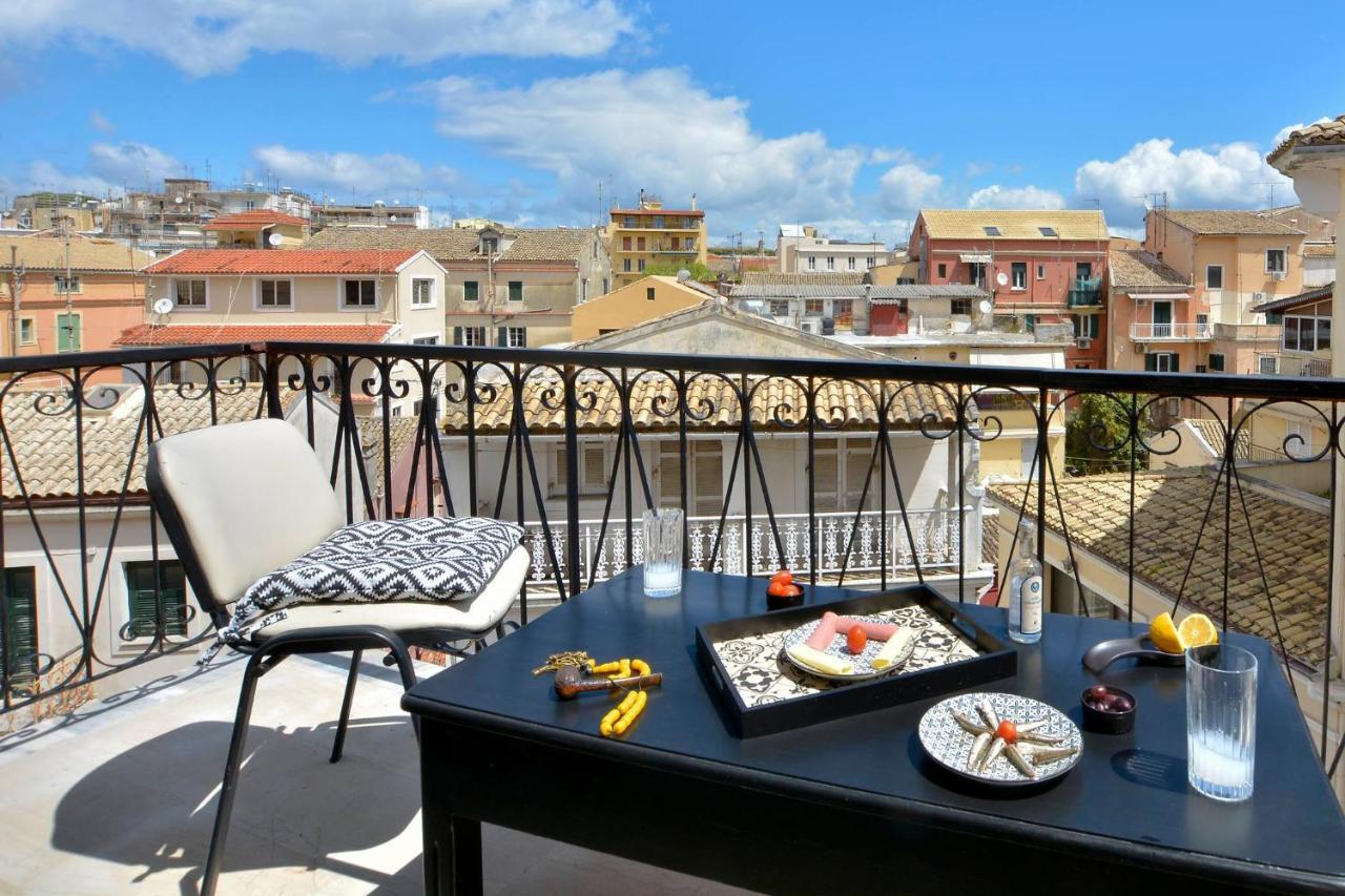 Vassiliki Town Suite Corfu  Bagian luar foto